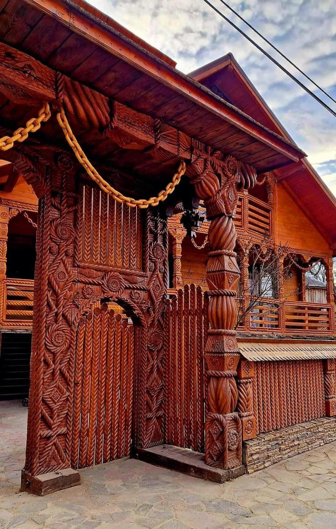 Pensiunea Rustic Oncesti Exterior foto
